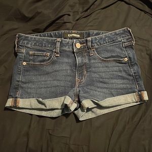Express Denim Shorts